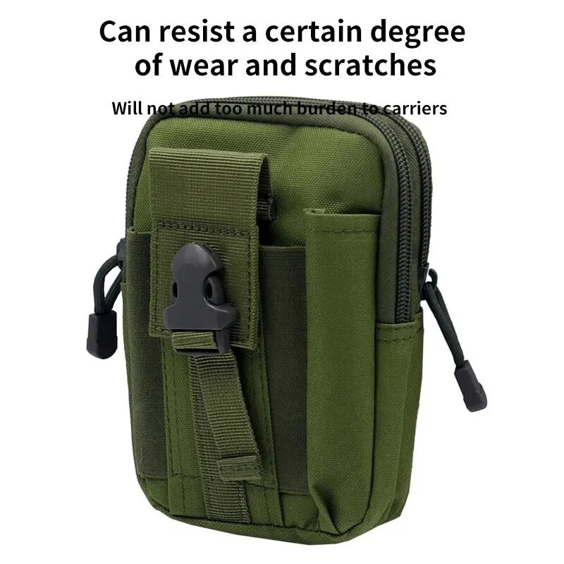 Outdoor Sports Camping Tactical Wallet Male 5.5/6 Inch Waterproof Mobile Phone Bag Wearing a Belt Running Bag. 4.8 84 Reviews